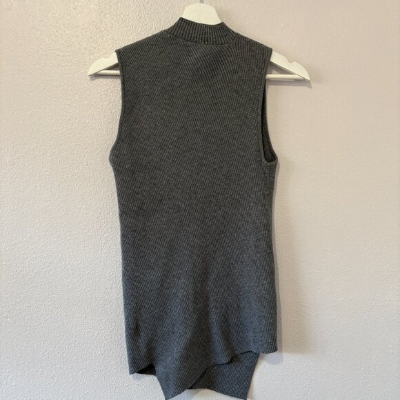 Theory Evian Twisted Rib Sleeveless Sweater L - Picture 3 of 5